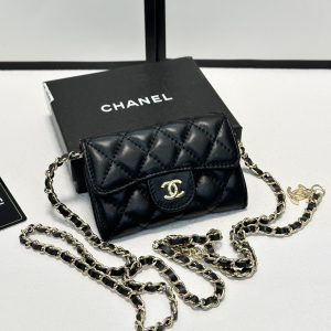 ?0Come with me Color Black Size 11x10 CHANEL Chanel small sheepskin backpack  Fashionable and generous