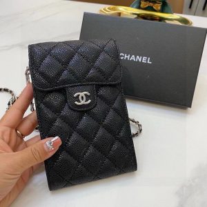 678 Chanel counter latest mobile phone bag  Top grade cowhide