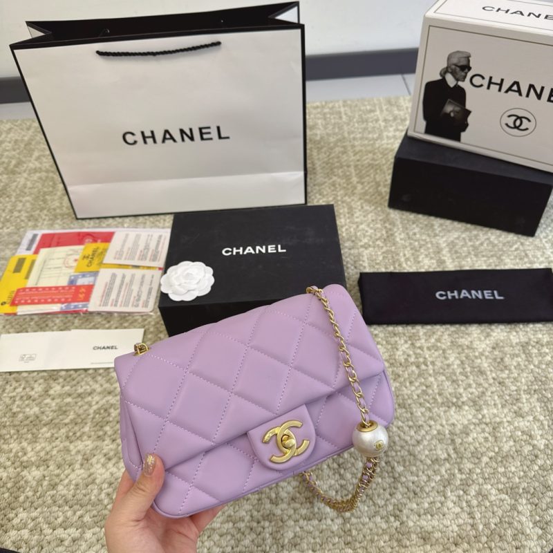 Chanel 24s glutinous rice balls pearl bag color chart ✔️p