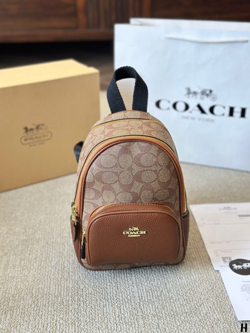 Coach West classic logo backpack