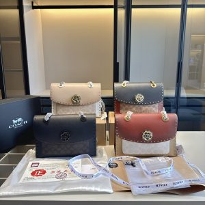 Borsa a secchiello Coach in salice