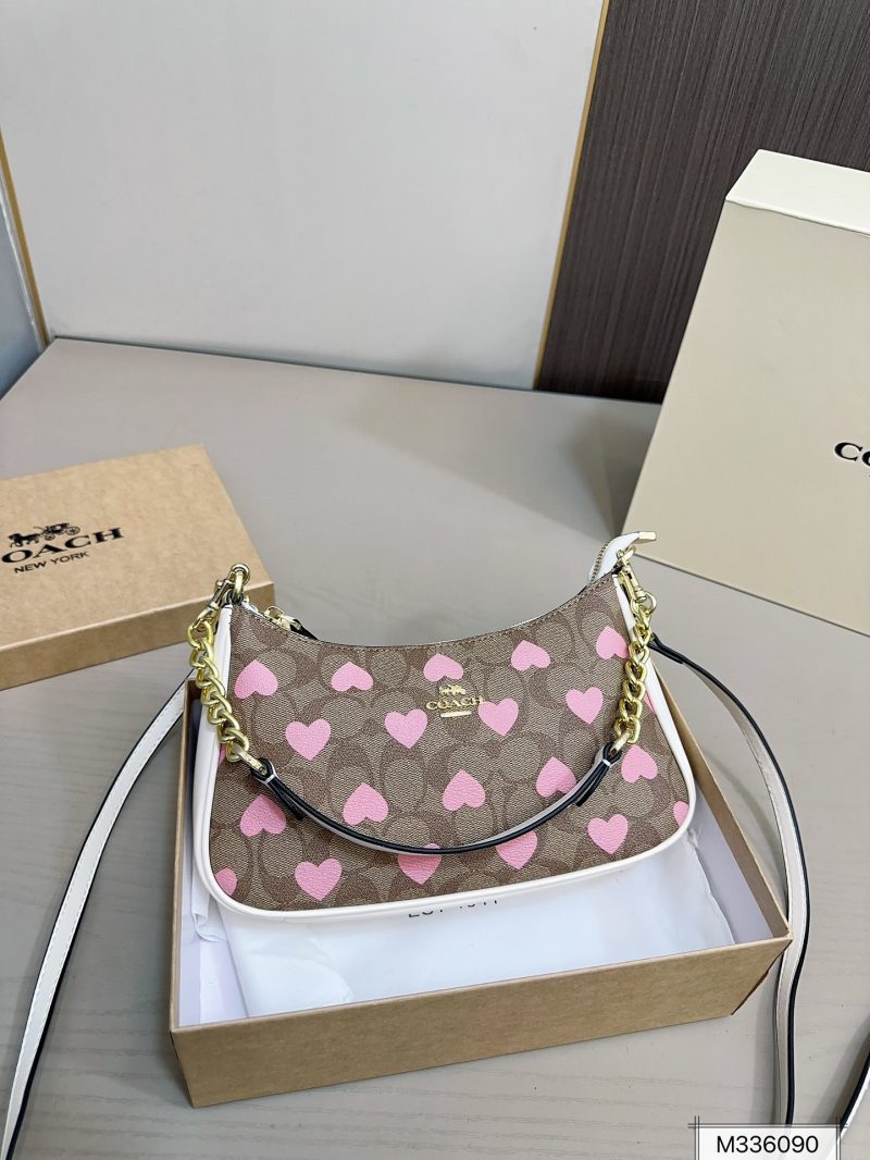 With box COACH/Coach armpit bag shoulder bag crossbody bag handbag shopping bag very large capacity