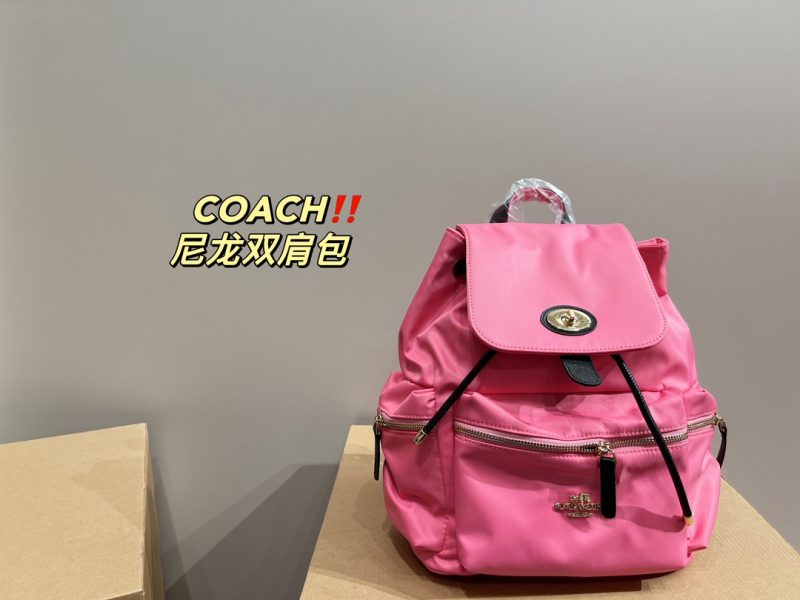 Coach nylon backpack