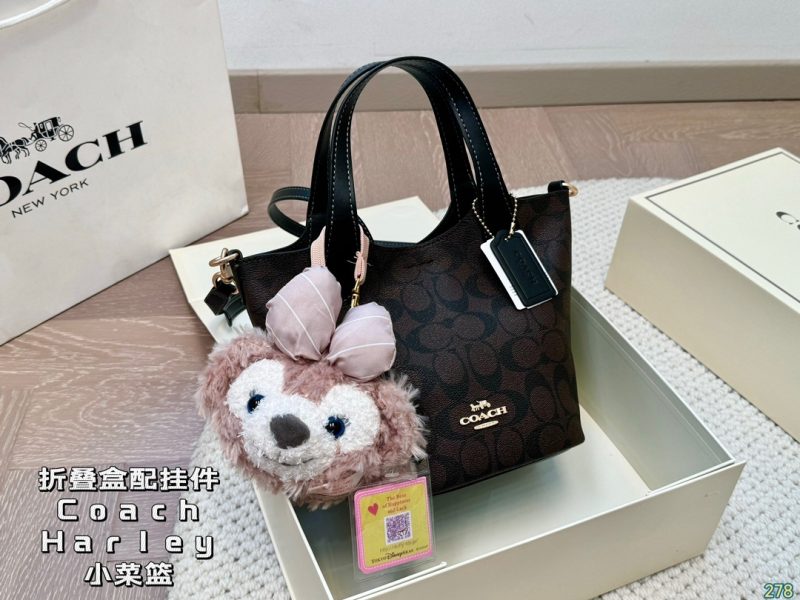 Coach mini shopping bag