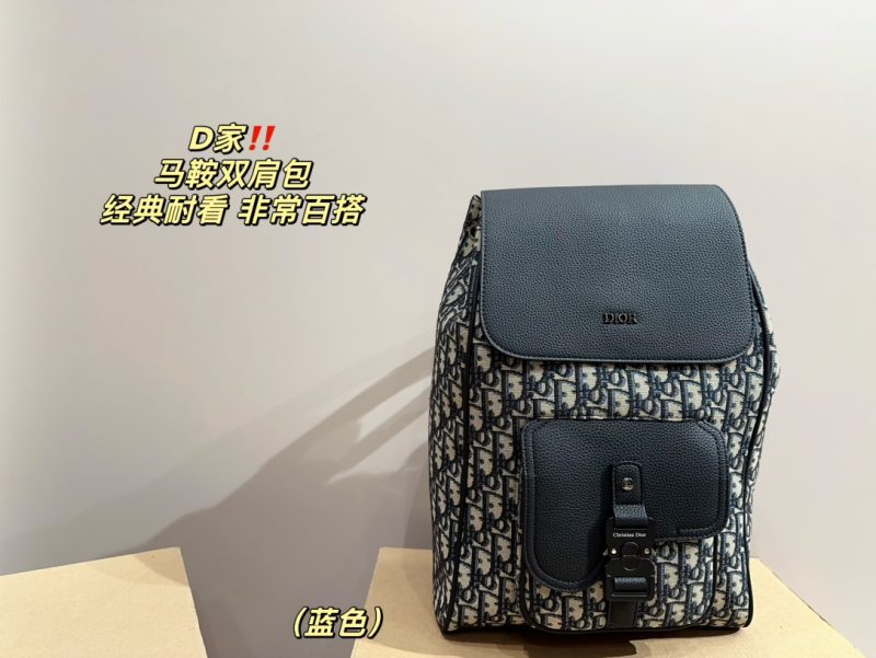 Dior saddle backpack