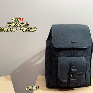 Dior saddle backpack