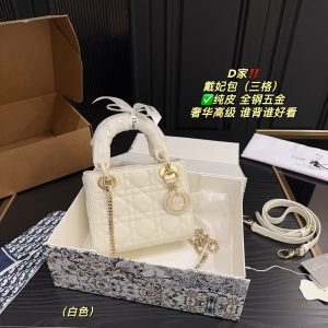 Dior Princess Diana bag (three compartments)