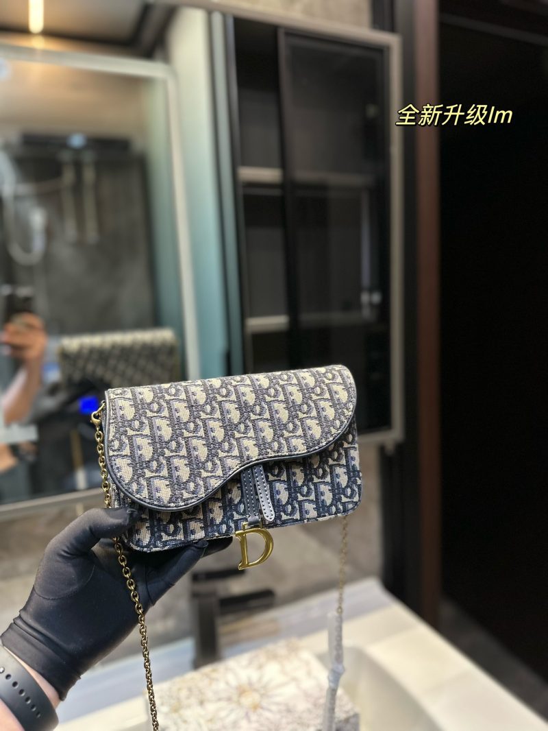 Dior saddle chain bag. Mobile phone bag