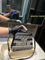 Dior new second hand messenger bag