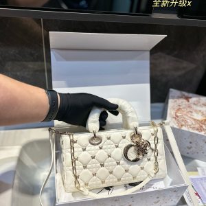 Dior Horizontal Butterfly Nails Princess Diana Bag