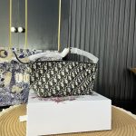 Folding gift box packaging Dior lunch box bag