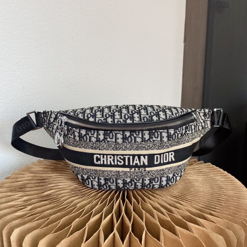 Dior Oblique jacquard waist bag