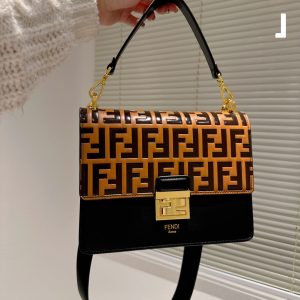 Fendi/Fendi  KAN I series shoulder bag ❣️Imported high-quality fabrics