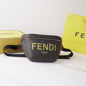 Fendi official website synchronized high version waist bag timeless iconic product non-market ordinary version this year FENDI's favorite style all real photos very practical no need to worry about dressing with a full set of packaging folding box etc. [Spécification : 30x18x4]