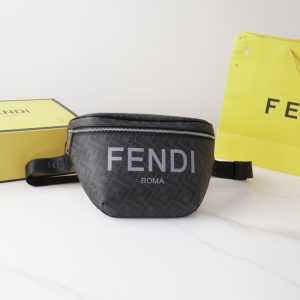 Fendi official website synchronized high version waist bag timeless iconic product non-market ordinary version this year FENDI's favorite style all real photos very practical no need to worry about dressing with a full set of packaging folding box etc.. [Specification: 30x18x4]