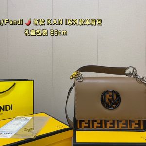 Fendi/Fendi  New KAN I series shoulder bag❣️Imported high-quality fabrics