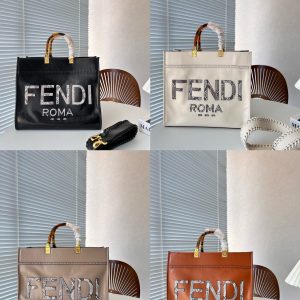 Fendi Fendi tote bag can hold all the absolute heavyweights when going out. Fashionable and classic size: 36 30 Item No. 880601