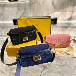 Fendi baguette bag embroidery