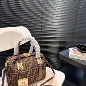 Fendi Boston lunch box bag