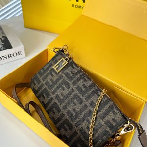 With folding box FENDI Sparrow bag