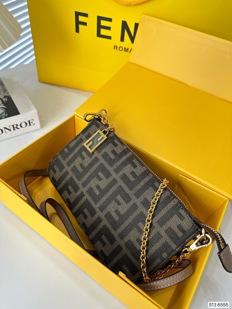 With folding box FENDI Sparrow bag