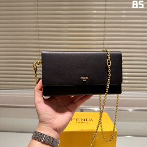 Fendi F’s small tote design looks like it’s square and square