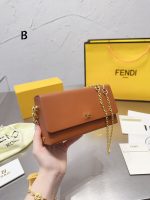 Fendi F’s small tote design looks like it’s square and square