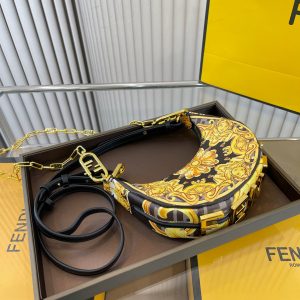 fendi mini half-moon bag