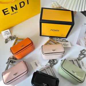 With folding box Fendi handbag FENDI First Sight 2023 spring and summer new handbag