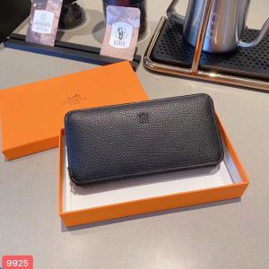 Colore Nero Dimensioni 21x10 Modello 9925 Hermès Borsetta Pelle bovina sensazione di prima classe