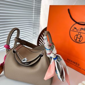 Hermes Hermès pure leather Lindy