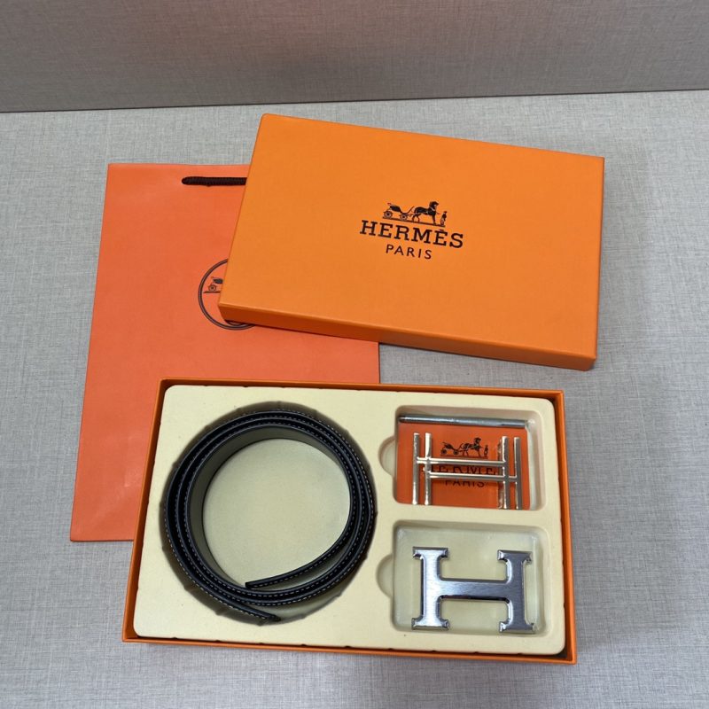 Hermès boutique model   [☆Double-button gift box set including gift box] available at counters · Hermès   genuine products on sale at counters · This model is made of first-layer cowhide · Detailed oil edges