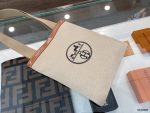 Borsa shopping in tela Hermes con scatola ️Borsa da viaggio in tela Hermes