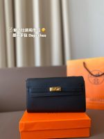 Mit Faltschachtel Hermès Kelly Clutch