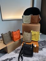 Faltschachtel Reines Leder Hermès Eveline