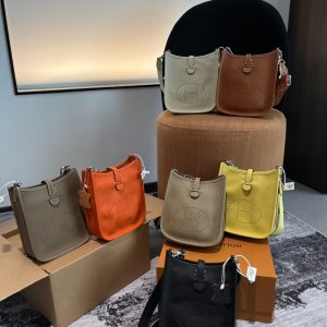 Faltschachtel Reines Leder Hermès Eveline