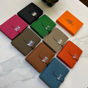 5120 Hermès classic wallet with 20% discount  Full cowhide inside and out