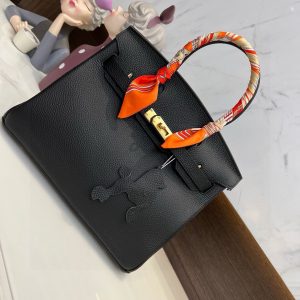 Comes with high-end silk scarf original cloth bag  Upgraded with logo ⚠️Hermès new color matching platinum 30 women's handbag shoulder bag   Top imported first-layer cowhide original hardware 1:1 quality   Simple