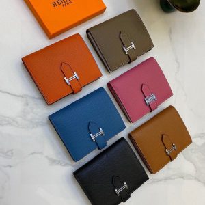6909 Hermès classic wallet with 20% discount  Full cowhide inside and outside