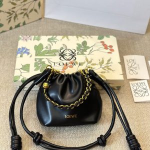 Loewe mini sheepskin bag