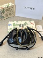 Loewe mini sheepskin bag