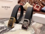 Hot style Loewe Beautiful automatic buckle Slide Width: 3.5CM New original version With classic 18K stainless steel buckle. Fashionable and versatile