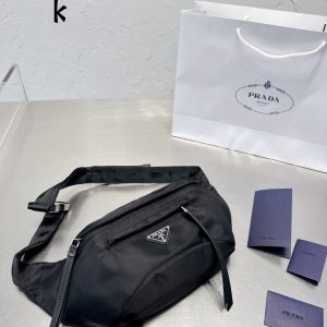 Prada chest bag/waist bag with box