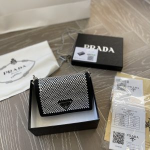 New Toy I Global Limited Edition Prada Diamond Coin Purse. The clerk said it is a limited edition.