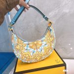 Fendi Versace joint half-moon bag armpit bag