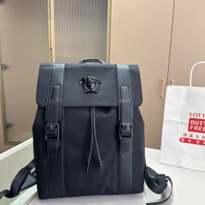 Versace Heavy Craftsman Backpack Sac à dos unisexe en marqueterie exquise