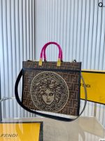 Fendi Versace co-branded tote bag Fendace