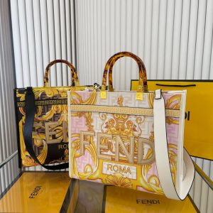 Fendi Versace joint tote